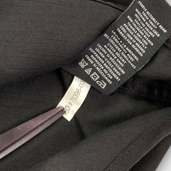 Travis Mathew Coolmax Shirt Mens Medium Black Button Up Stretch Outdoor Travel - Picture 9 of 11